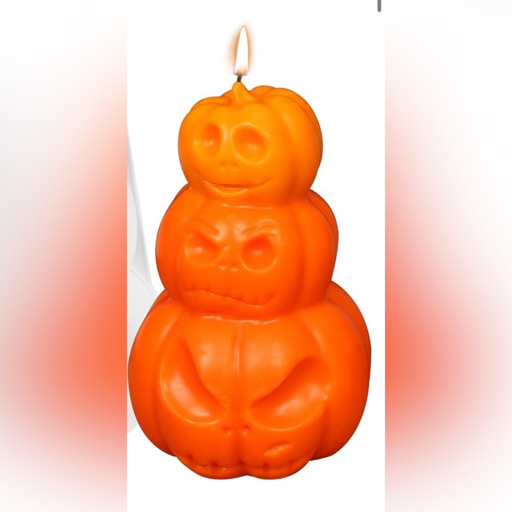 Pumpkin candles! (4)